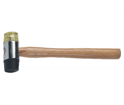 Молоток рихтовочный, бойки 35 мм, комбинированная головка, деревянная ручка Sparta 108305 в Алматы