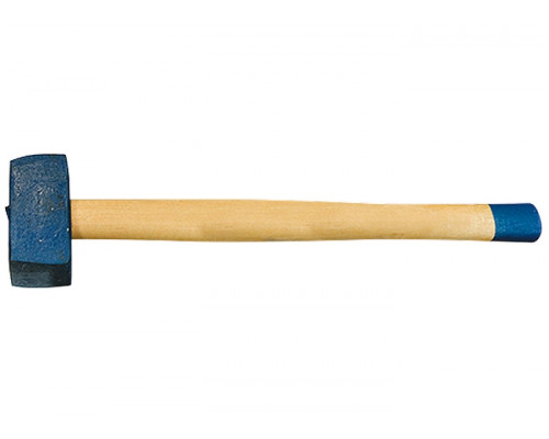 Кувалда, 6000 г, кованая головка, деревянная ручка Труд 10973