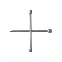 Ключ крестообразный баллонный, 17x19x21 мм, под квадрат 1/2, толщина 14 мм СибрТех 14258