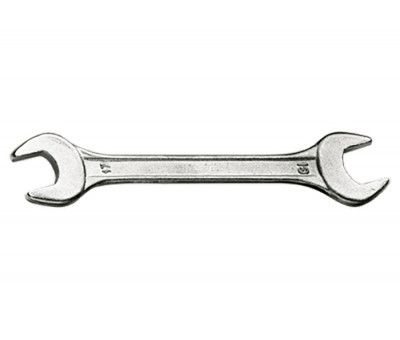 Ключ рожковый, 17 х 19 мм, хромированный Sparta 144625 в Алматы