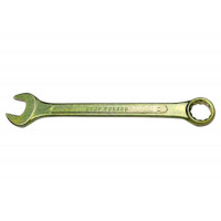 Ключ комбинированный 12 мм, желтый цинк СибрТех 14978