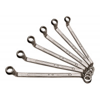 Набор ключей накидных, 6–22 мм, 8 шт., хромированные Sparta 153755