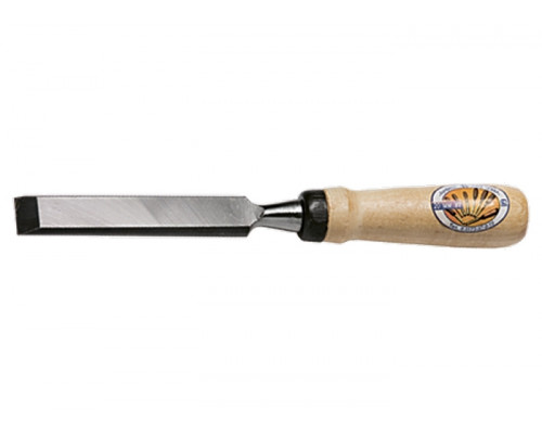 Стамеска, 32 мм, плоская, деревянная ручка (Арефино) 24332
