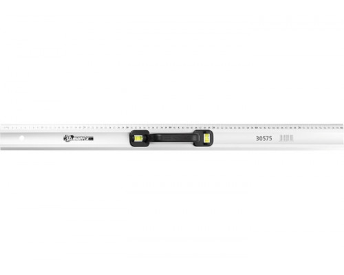 Линейка-уровень, 600 мм, металлическая, пластмассовая ручка два глазка Matrix Master 30573