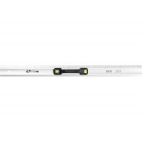 Линейка-уровень, 1000 мм, металлическая, пластмассовая ручка два глазка Matrix Master 30577