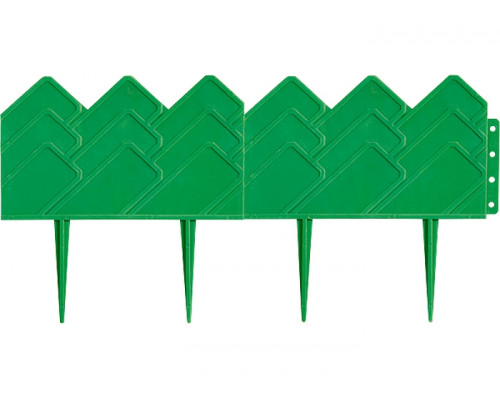 Бордюр "Готика", 14 х 310 см, зеленый 65060
