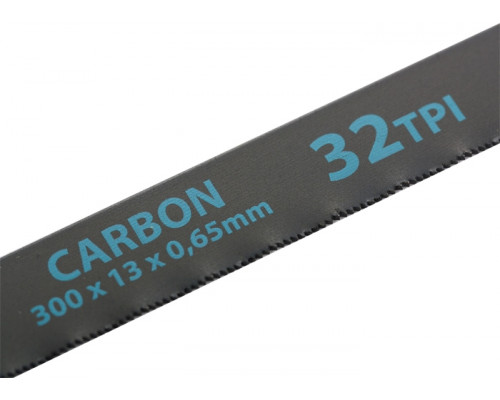 Полотна для ножовки по металлу, 300 мм, 32TPI, Carbon, 2 шт. Gross 77718