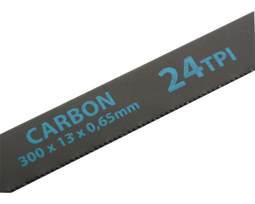 Полотна для ножовки по металлу, 300 мм, 24TPI, Carbon, 2 шт. Gross 77719