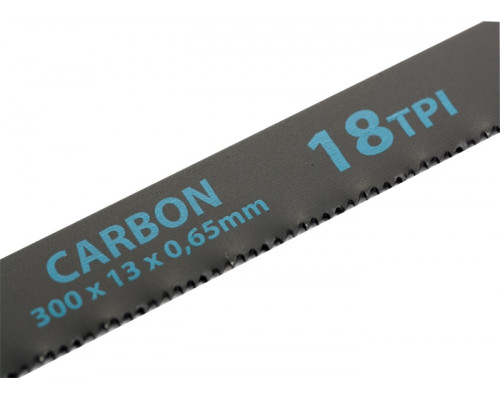 Полотна для ножовки по металлу, 300 мм, 18TPI, Carbon, 2 шт. Gross 77720