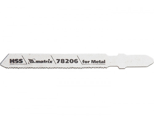 Полотна для электролобзика по металлу, 3 шт. T118G, 50 х 0,8мм, HSS Matrix Professional 78206