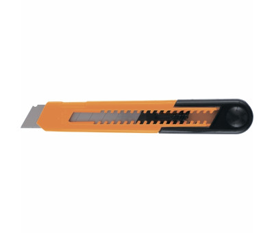 Нож, 18 мм, выдвижное лезвие, пластиковый усиленный корпус SPARTA 78907
