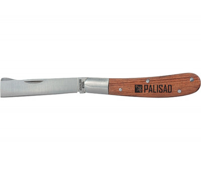 Нож садовый, 173 мм, складной, копулировочный, деревянная рукоятка Palisad 79002 в Алматы
