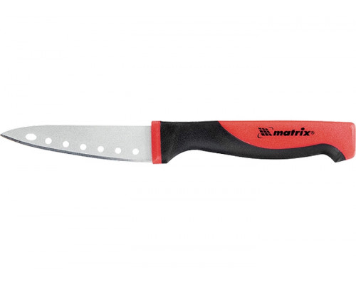 Нож поварской "SILVER TEFLON" small, 80 мм, тефлоновое покрытие полотна, двухкомпонентная рукоятка, Matrix Kitchen 79146