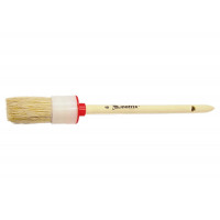 Кисть круглая № 2 (20 мм), натуральная щетина, деревянная ручка Matrix 82072